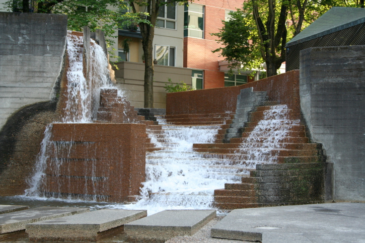 Urban Waterfalls in Portland